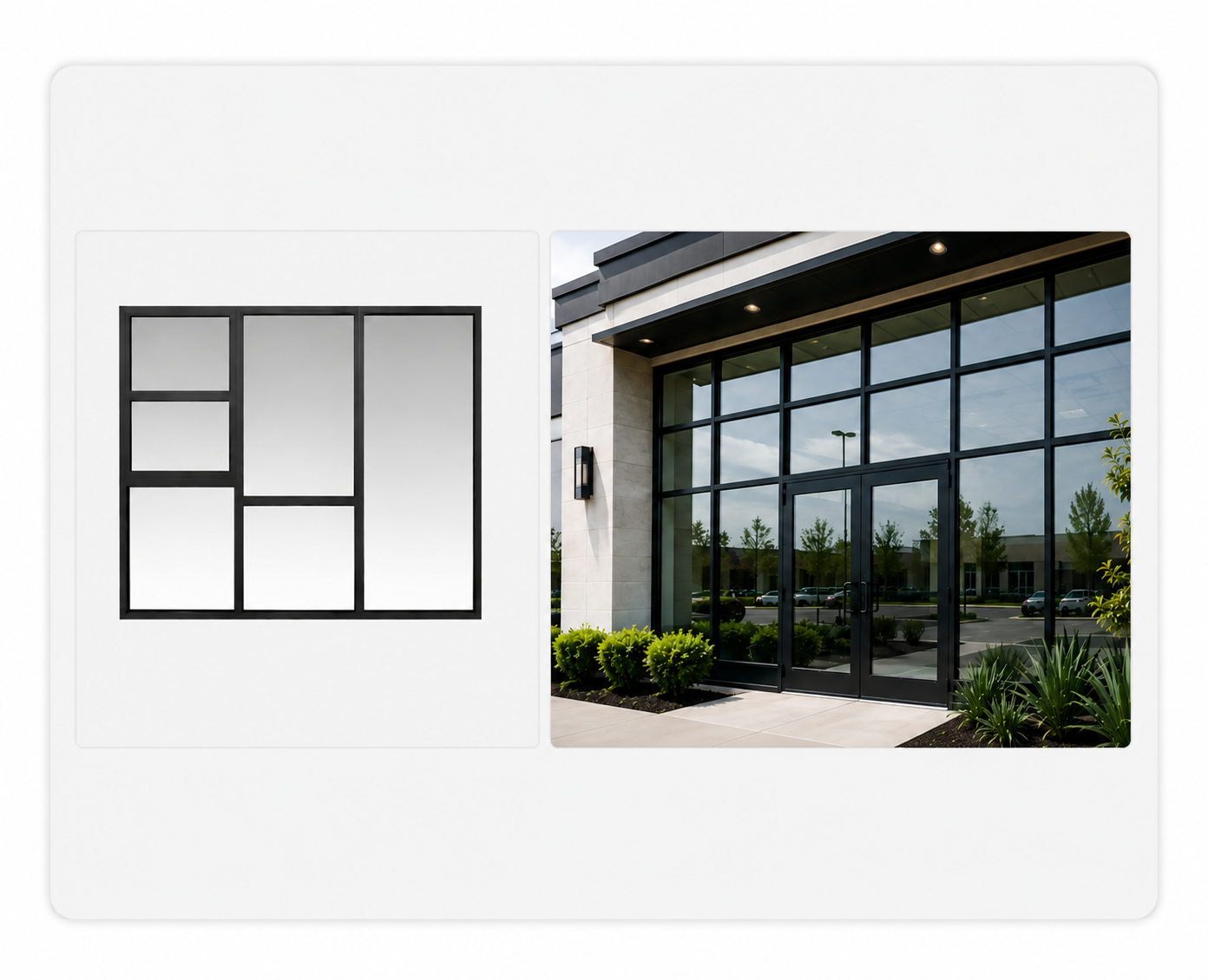 400 Frontset
Eco-Guard™ Storefront Window