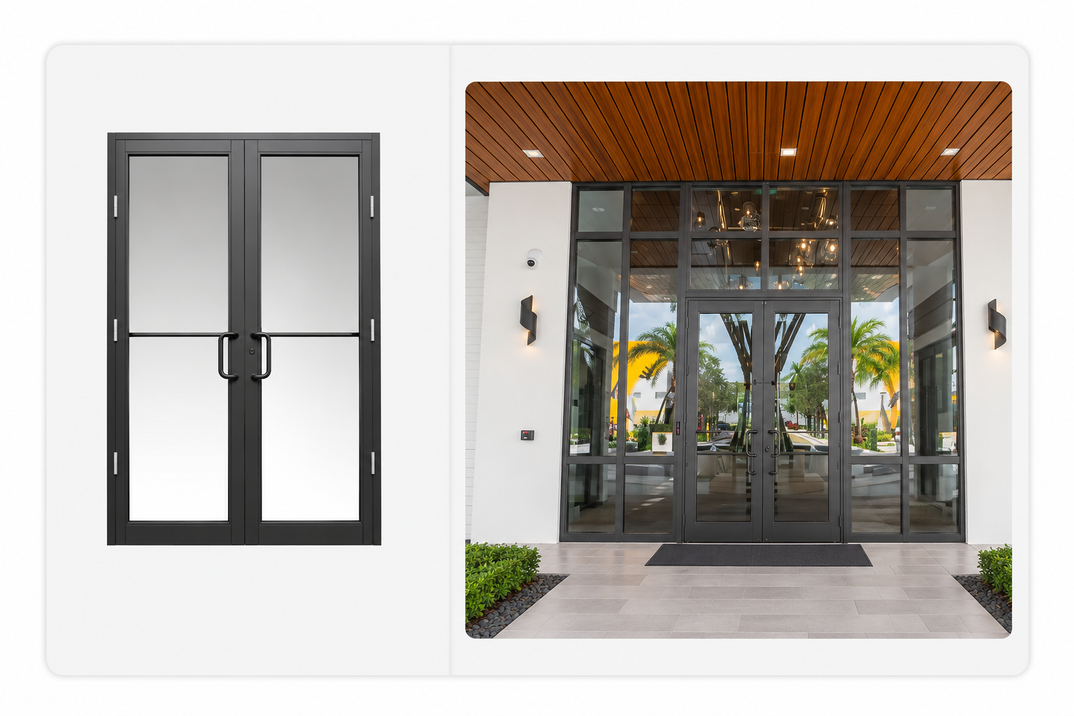 Eco-Guard™ 800 Storefront Door